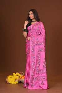 KOMOLINI BLENDED SILK KANTHA SAREE