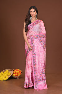 KOMOLRASHMI BLENDED SILK KANTHA SAREE