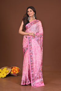 KOMOLRASHMI BLENDED SILK KANTHA SAREE