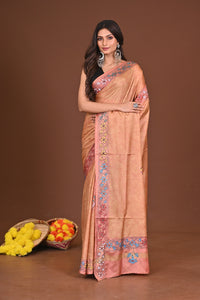KOMOLSOBHA BLENDED SILK KANTHA SAREE