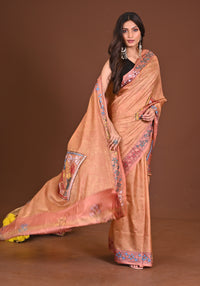 KOMOLSOBHA BLENDED SILK KANTHA SAREE