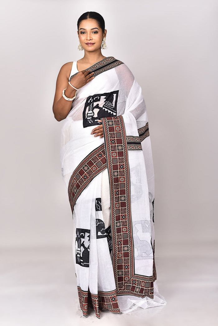 KOTA AAPLIQ SAREE