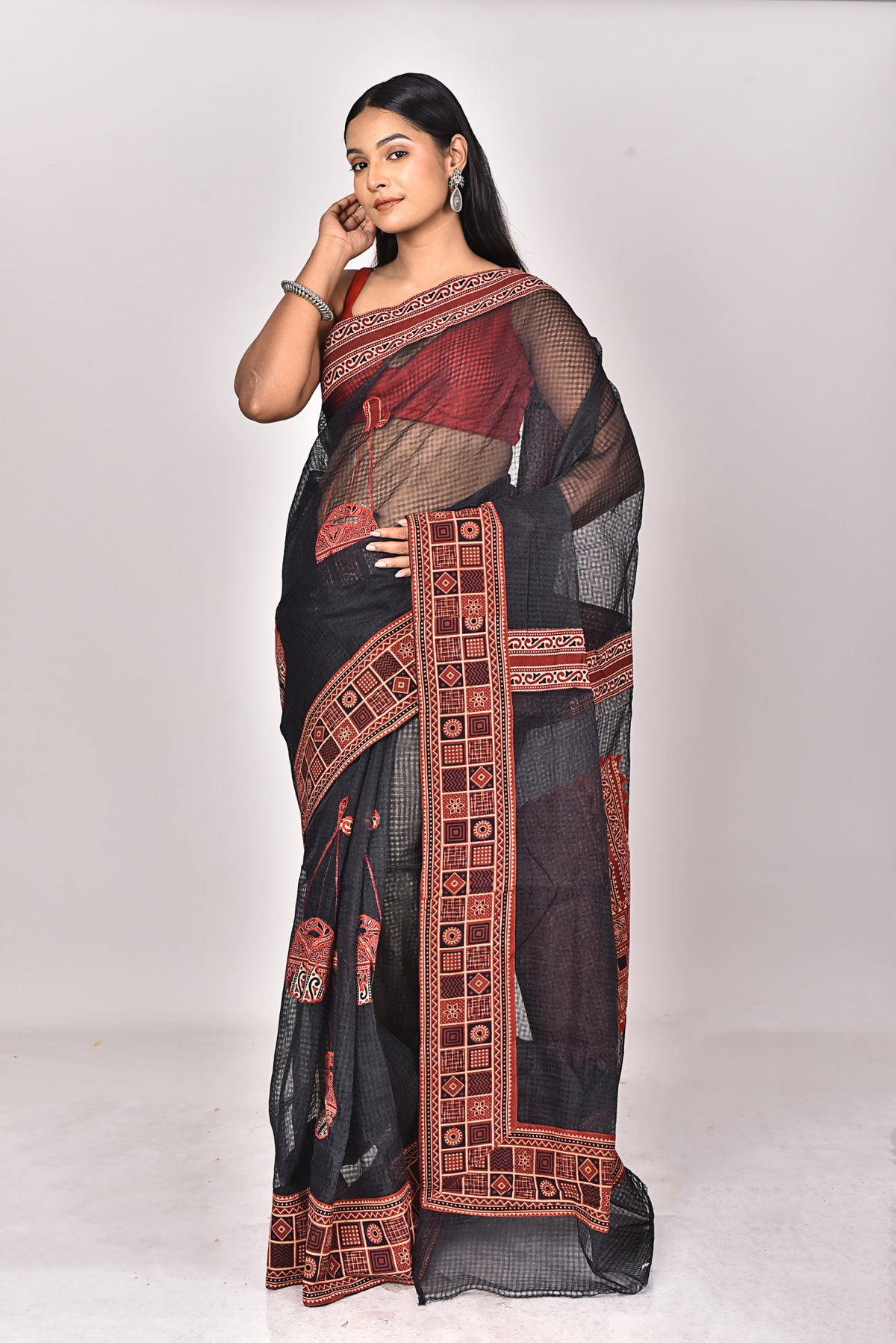 KOTA APPLIQUE SAREE