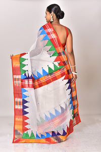 KOTA GAMCHA CHECK APPLIQUE SAREE
