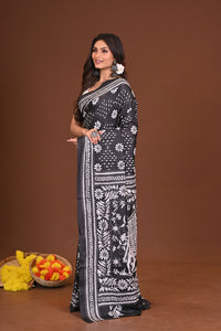 KRITTIKAKOBITA BLENDED SILK KANTHA SAREE
