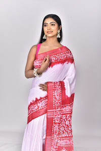 LINEN BATIK SAREE