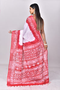 LINEN BATIK SAREE