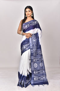 LINEN BATIK SAREE