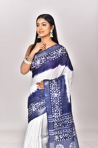 LINEN BATIK SAREE