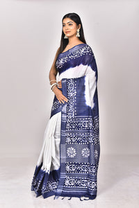 LINEN BATIK SAREE