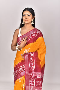 LINEN BATIK SAREE