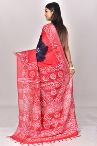 LINEN BATIK SAREE