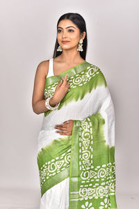 LINEN BATIK SAREE