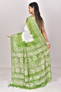 LINEN BATIK SAREE
