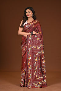 BLENDED SILK KANTHA SAREE