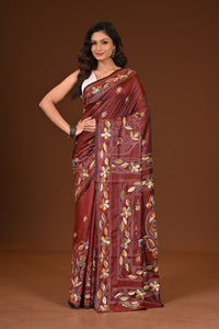 BLENDED SILK KANTHA SAREE