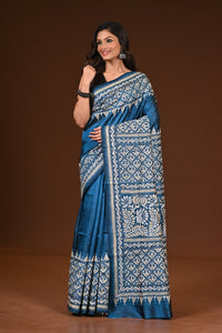 PURE SILK KANTHA SAREE