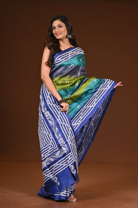 PURE SILK KANTHA SAREE