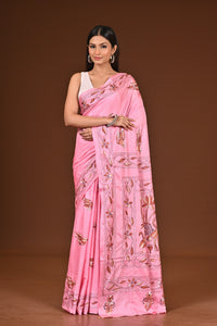 BLENDED SILK KANTHA SAREE