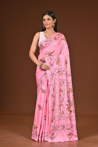 BLENDED SILK KANTHA SAREE