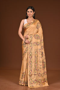 BLENDED SILK KANTHA SAREE