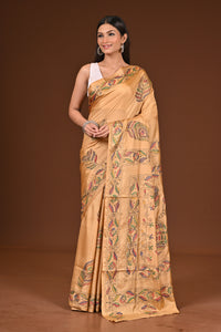 BLENDED SILK KANTHA SAREE