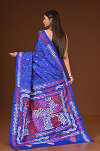 PURE  SILK KANTHA SAREE