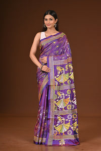 BLENDED SILK KANTHA SAREE