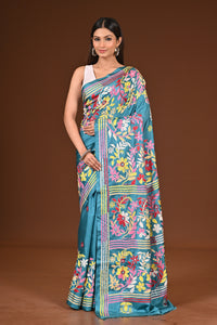 BLENDED SILK KANTHA SAREE