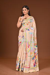GACHI SILK KANTHA SAREE