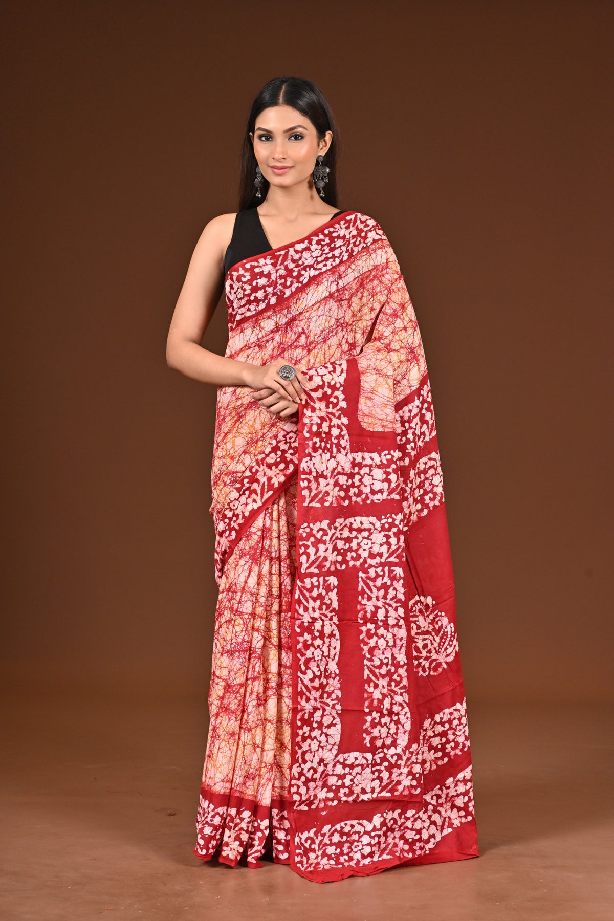 PURE COTTON HAND BATIK SAREE