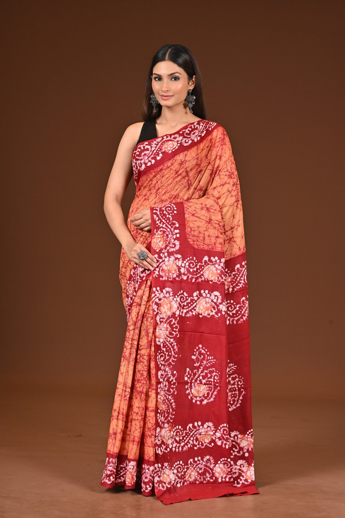 PURE COTTON HAND BATIK SAREE