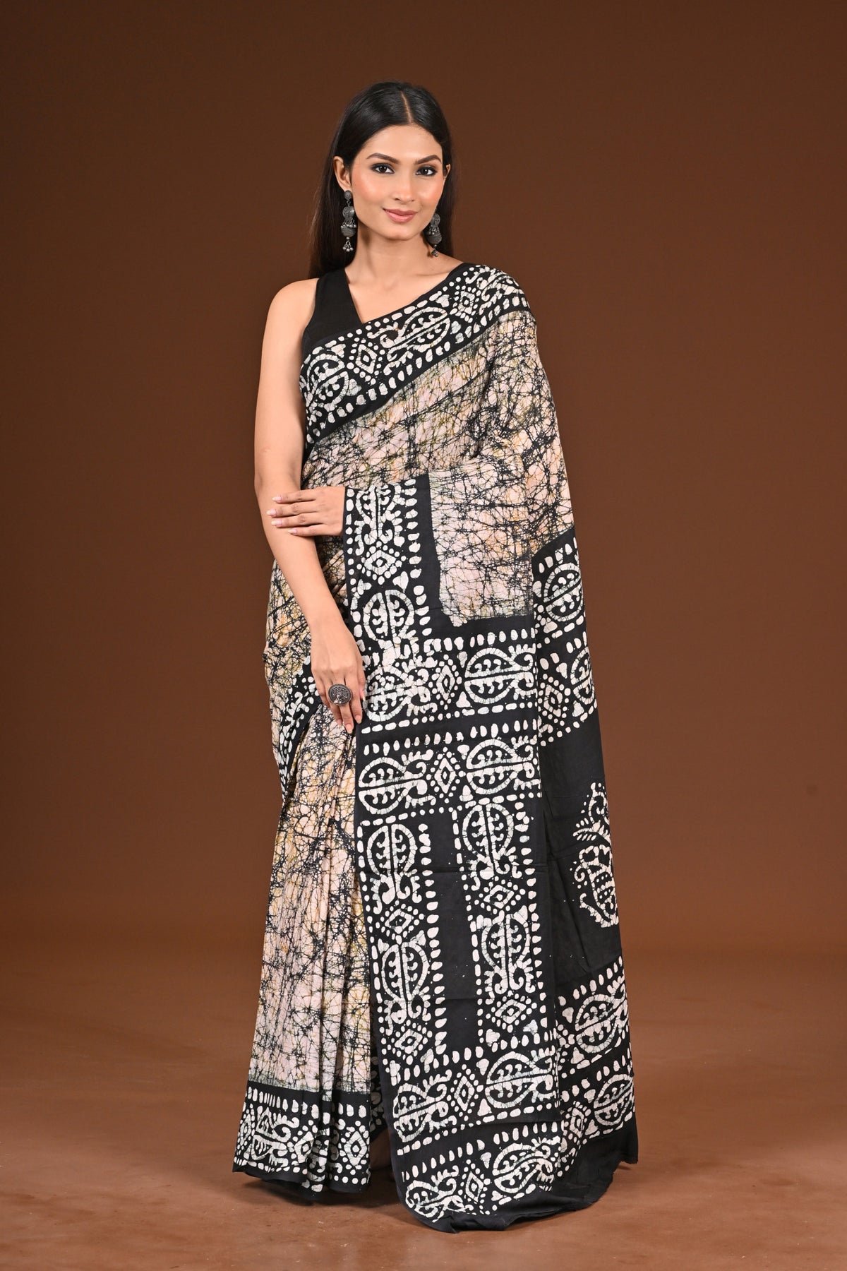 PURE COTTON HAND BATIK SAREE
