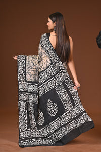 PURE COTTON HAND BATIK SAREE