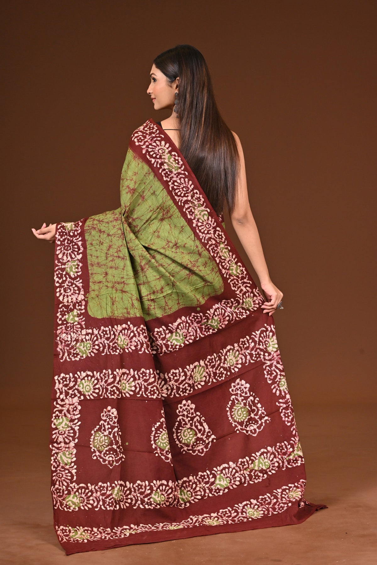 PURE COTTON HAND BATIK SAREE