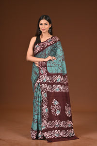 PURE COTTON HAND BATIK SAREE