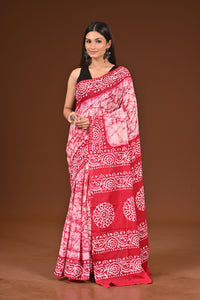 PURE COTTON HAND BATIK SAREE