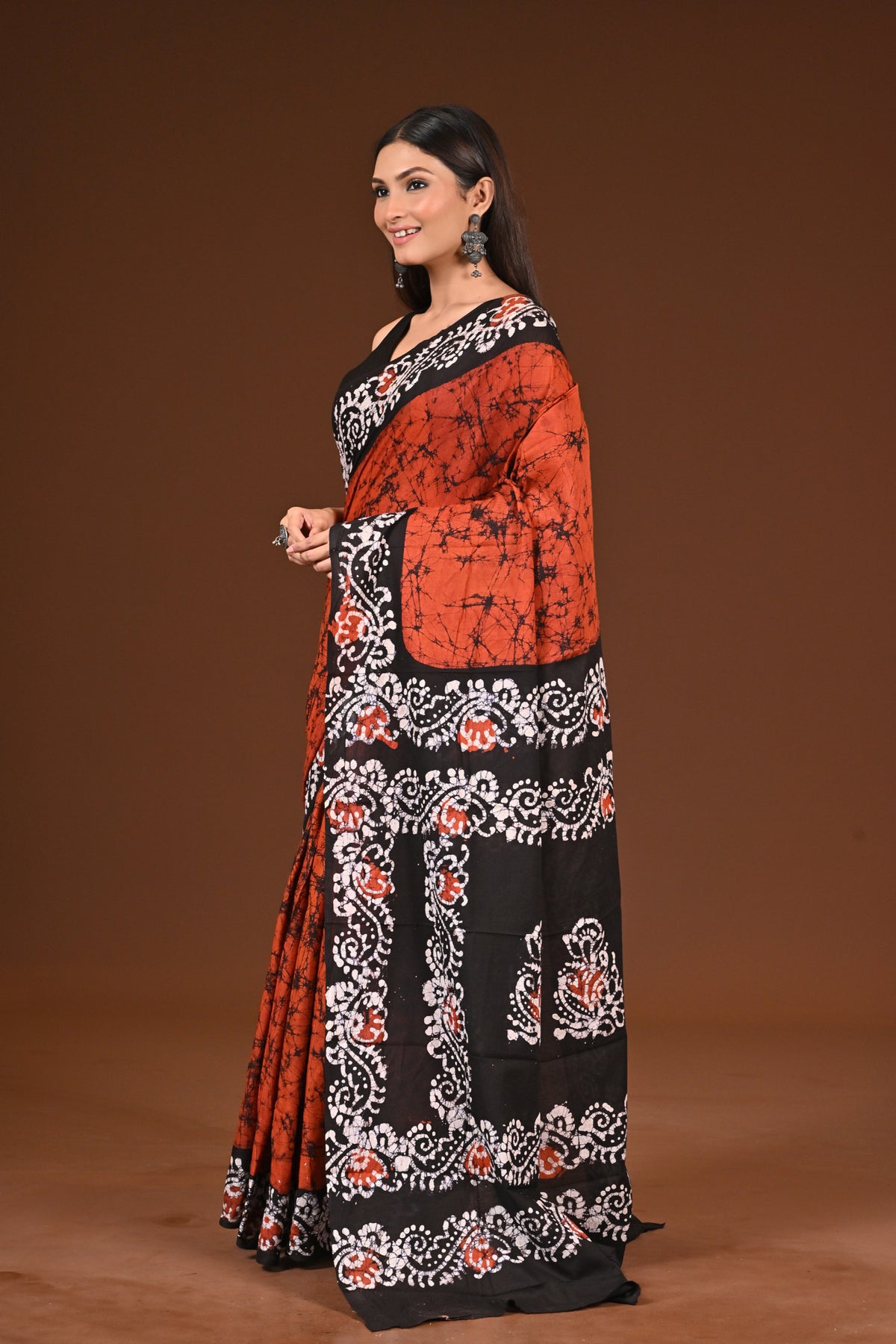 PURE COTTON HAND BATIK SAREE