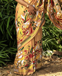 Blended Silk Kantha Saree