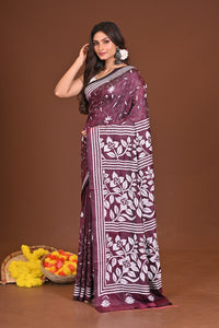 MANDAKRANTA BLENDED SILK KANTHA SAREE