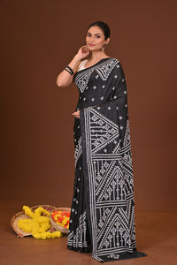 MOHINIMALA BLENDED SILK KANTHA SAREE