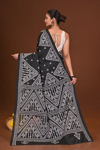 MOHINIMALA BLENDED SILK KANTHA SAREE