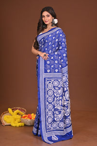 MOHONAMANTRA BLENDED SILK KANTHA SAREE