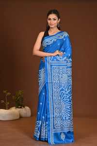 PURE SILK GUJRATI KANTHA SAREE
