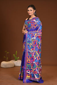 PURE SILK KANTHA SAREE