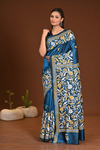 PURE SILK KANTHA SAREE