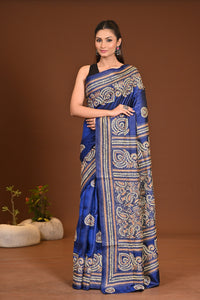 PURE SILK KANTHA SAREE