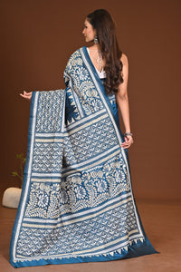 PURE SILK KANTHA SAREE