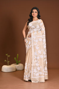 PURE SILK KANTHA SAREE