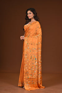 BLENDED SILK KANTHA SAREE